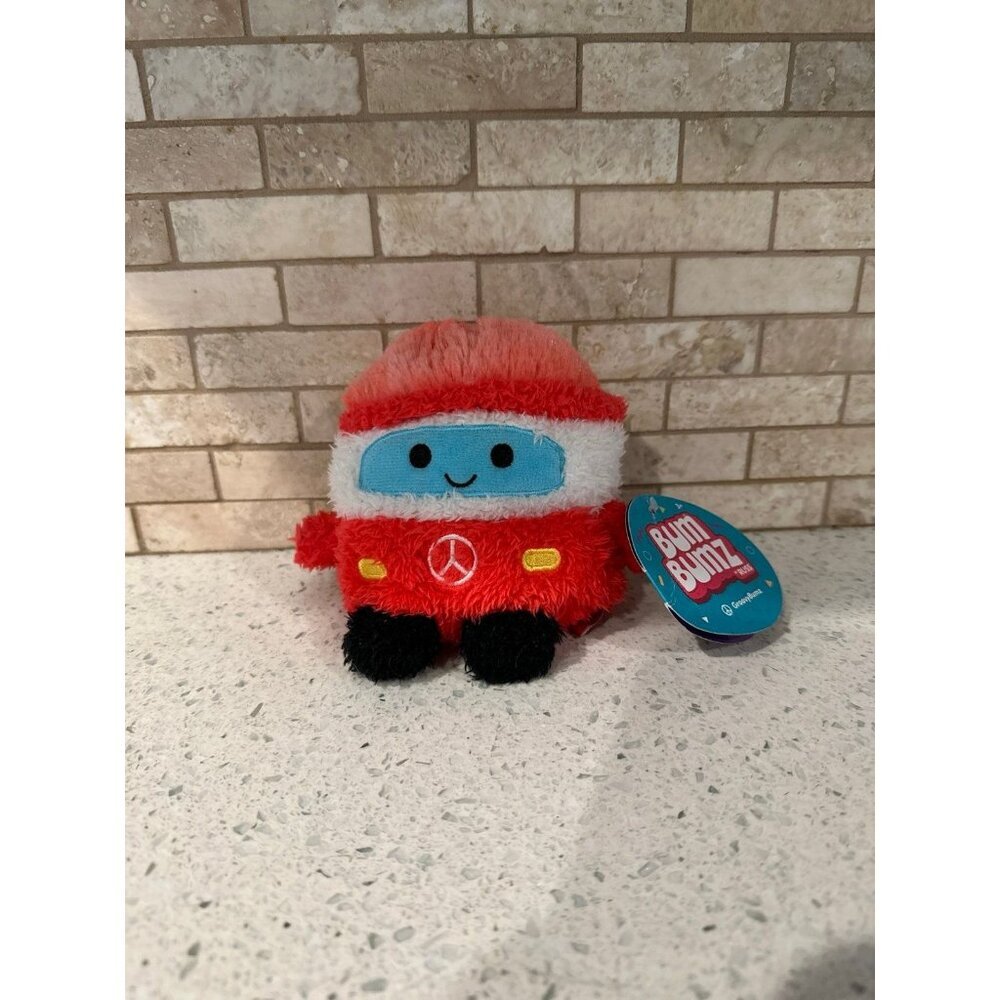 Bum Bumz Vance The Red Van 7.5" Plush NEW GroovyBumz Kellytoy Russ‎